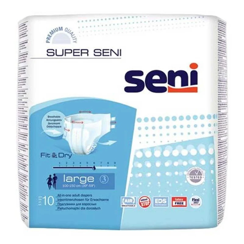 Seni Large Scutece Adulti Classic Air 10buc