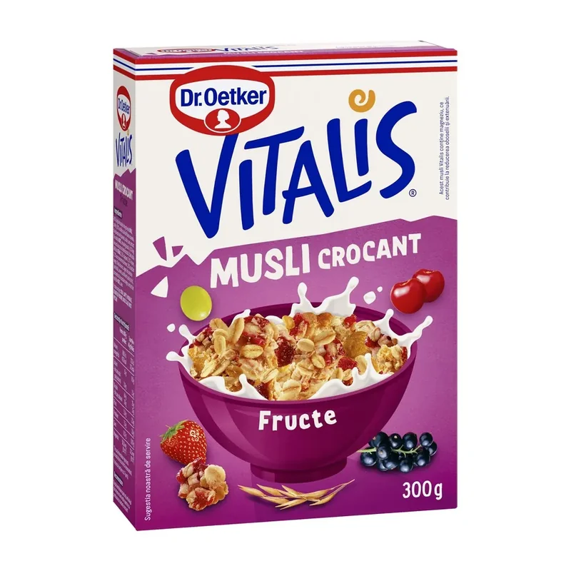 Vitalis Musli Crocant Fructe Uscate Dr Oetker 300g