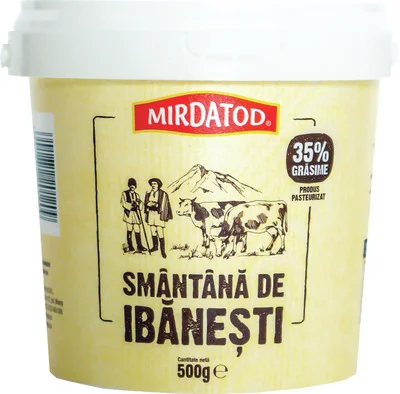 MIRDATOD Smantana Ibanesti Cruda 35% 500g