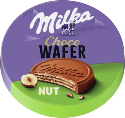 Milka Chocowafer Napolitana Alune Ciocolata Glazura 30g