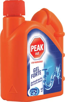 PEAK Out Gel Forte Desfundare Scurgeri 500ml