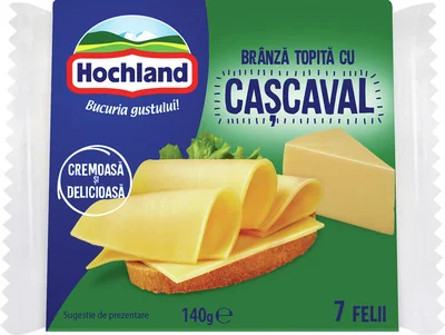 Hochland Branza Topita Felii Cascaval 140g