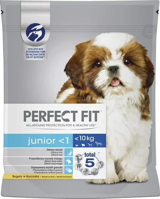 PERFECT FIT Fit Dog Hr Uscata Pui Junior Xs Pasare 825g
