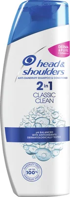 head & shoulders Shoulders 2in1 Classic Clean Sampon 200ml
