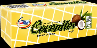RO STAR Star Coconitos Biscuiti Cocos 100g
