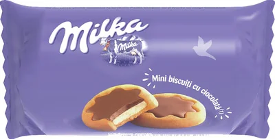 Milka Chocominis Biscuiti Umplut Cream 37.5g