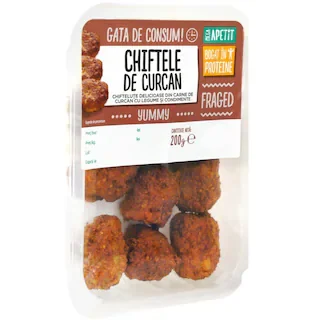 Mega Apetit Apetit Chiftele Curcan 200g