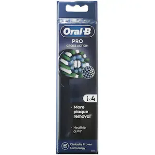 Oral-B Rezerve Periuta Dinti Electrica Pro Cross Action Negru 4buc