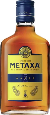 METAXA 5 Brandy 38% 200ml