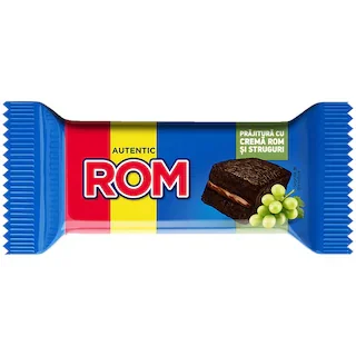 Rom Prajitura Cream Struguri Rom 35g