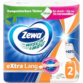Zewa Role Bucatarie Wisch Weg Straturi 2buc