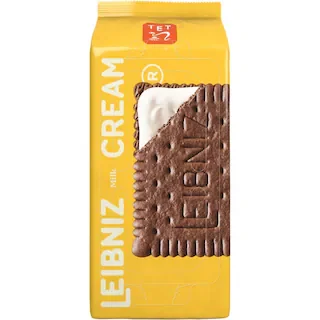 Leibniz Biscuiti Cacao Cream Lapte Sandwich Umplutura 190g