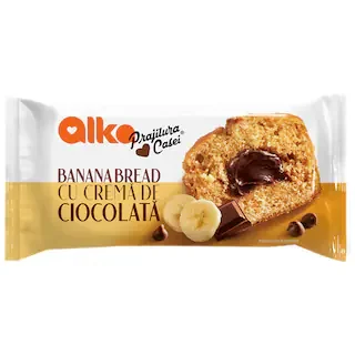 Alka Prajitura Casei Banana Ciocolata Cream Piure 55g