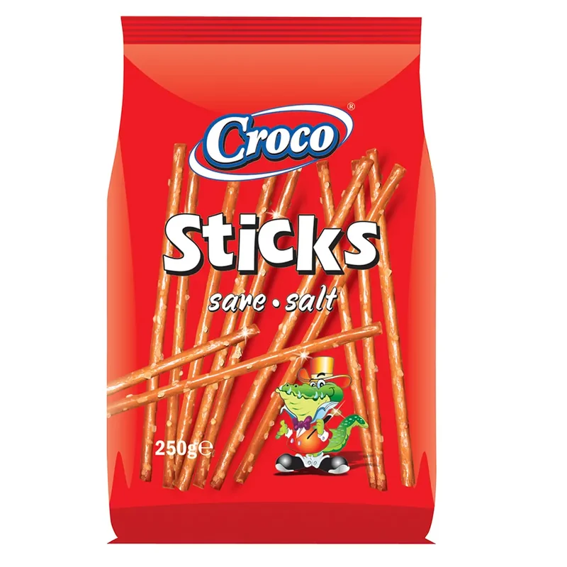 Croco Sticksuri Sare 250g
