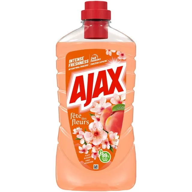 Ajax Detergent Suprafete Fete Des Fleurs Peach Blossom Det 1000ml