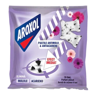 Aroxol Pastile Antimolii Antiacarieni 16buc