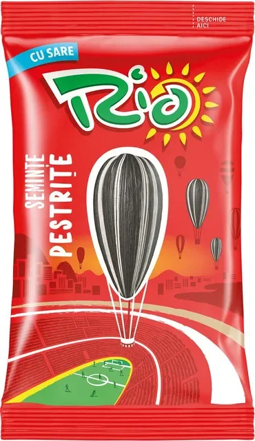 Rio Seminte Floarea Soarelui Sare Floareasoarelui Pestrite 40g