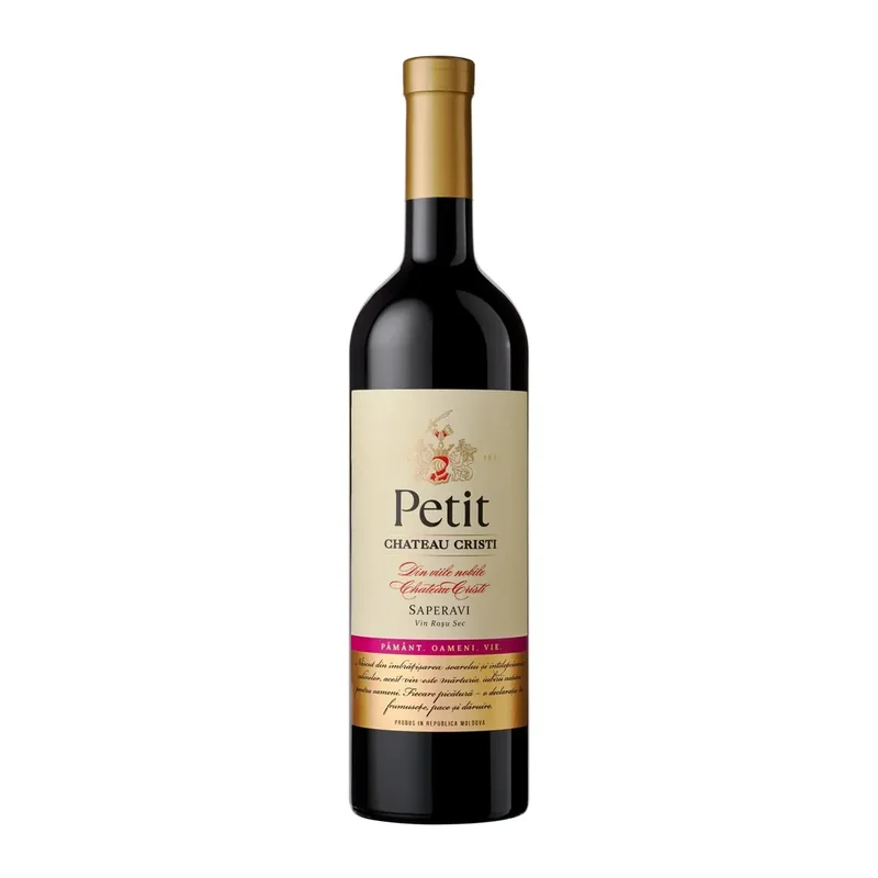 Chateau Cristi Vin Rosu Sec Cristi Petit Saperavi 750ml