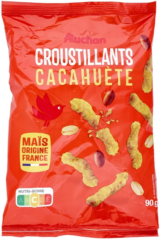 Auchan Pufuleti Arahide Crocanti 90g
