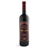 Beciul Domnesc Vin Rosu Demisec Merlot 750ml
