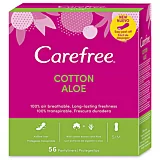 CAREFREE Absorbante Zilnice Normal Aloe 56buc