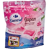 Carrefour Essential Detergent Rufe Capsule Duo Japan Spalari 441ml