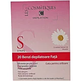 Les Cosmetiques Benzi Depilatoare Fata Fete 20buc