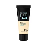 Maybelline Fond Ten New York Fit Me Matte Poreless Ivory Natural Beige 30ml