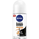 Nivea Antiperspirant Roll On Black White Invisible Ultimate Impact Rollon 50ml