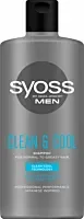 Syoss Men Sampon Clean Cool Par Normal Pana Gras Barbati 440ml