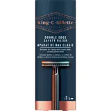 Gillette Aparat Ras Clasic Margine Dubla King 5 Lame Rezerva