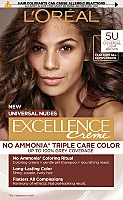 L'Oreal Vopsea Par Permanenta Paris Excellence Universal Nudes Amoniac 5u Light Brown 192ml