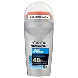 L'Oreal Deodorant Antiperspirant Roll On 48h Men Fresh Extreme Rollon Barbati 50ml