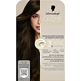Supreme Vopsea Par Permanenta Amoniac Schwarzkopfcreme 4 Saten Natural 4-0 182ml