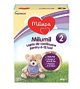 Milupa Milumil Lapte Praf 2 Luni 600g