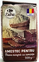 Carrefour Paine Neagra Fulgi Cartofi 500g