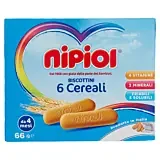 Nipiol Biscuiti 6 Cereale 66g
