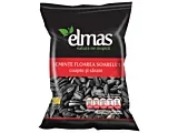 Elmas Seminte Floarea Soarelui Negre Coapte Sarate 200g