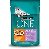 PURINA Hrana Umeda Pisici Pui Morcov One Sensitive Pasare 85g