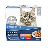Carrefour Companino Hrana Umeda Pisici Sterilizate 85g 8buc
