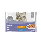 Carrefour Companino Hrana Umeda Pisici Expert Sensitive 85g 4buc