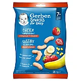 Cu Gust Gustare Porumb Capsuni Banana Gerber Luni 28g