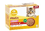 Carrefour Companino Hrana Umeda Pisici Junior Pui Pasare 12x100g