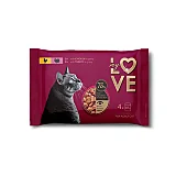 Hrana Umeda Completa My Love Pisici Adulte Pui Curcan Sos Set Pasare 4x85g
