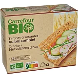 Carrefour Bio Paine Prajita Organica Integrala 200g