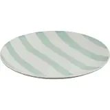 Carrefour Farfurie Desert Home Portelan Cm Alb Verde 19cm