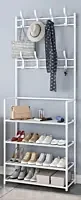 Alb Pantofar Organizator Structura Metal X26x151 Alb 59.5x26x151.5 Cm 5cm