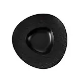 ZASS Set Farfurii Paste Zg Ds Piese Negru Zgds Farfurie