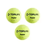 Top Life Set Mingi Tenis Presurizate Cm Galben 6.3cm 3buc