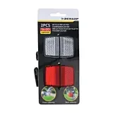 DUNLOP Reflector Bicicleta Fata Spate 2 Piese Fataspate Fete